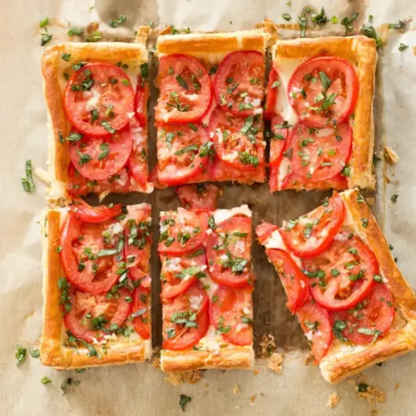 Tomato and Mozzarella Tart