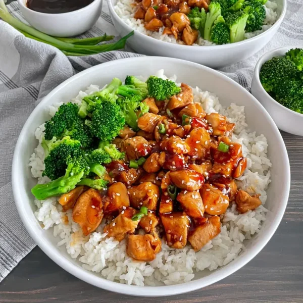 Teriyaki Chicken Rice Bowl